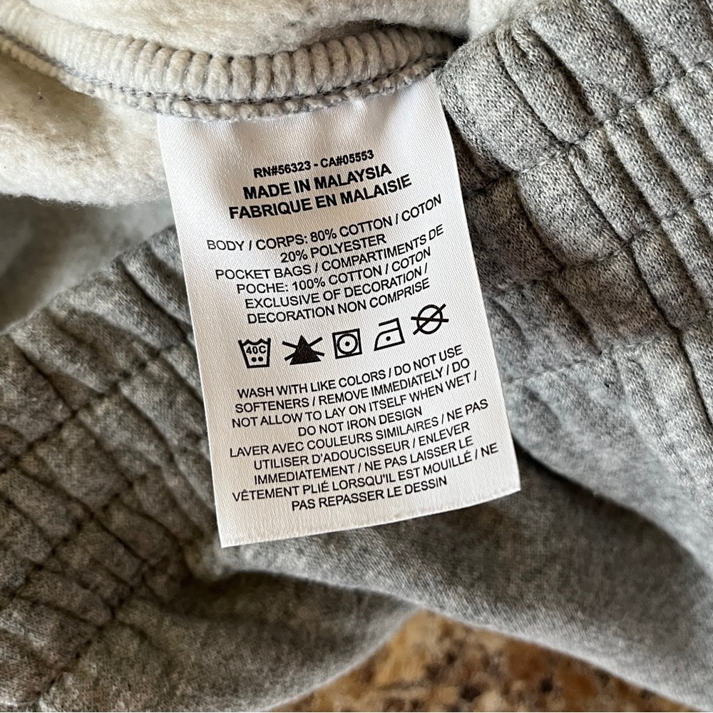 Nike Sportswear Club Fleece Sweatpants Big Kids L Heather Grey New Without Tags - Picture 10 of 10